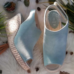 Slingbacks Smooth - Mint - Gustita Luxury Comfort Shoes